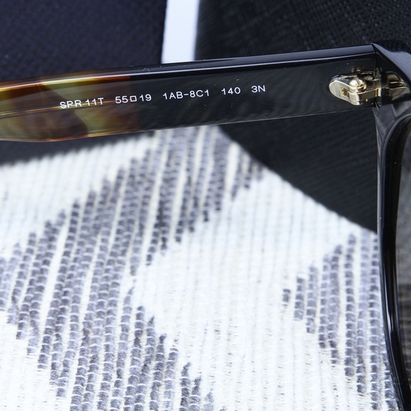 NWT Womens PRADA Fashion Sunglasses 0PR11TS Brown - Picture 5 of 7